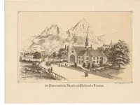 Kirche Brunnen 1889 (Foto: Erich Wegmann)